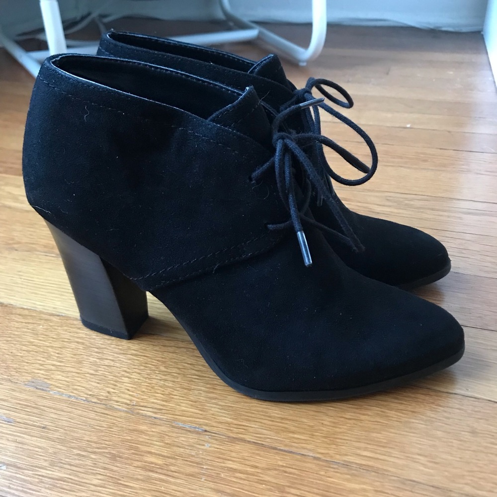 Franco Sarto Black Leandra Booties